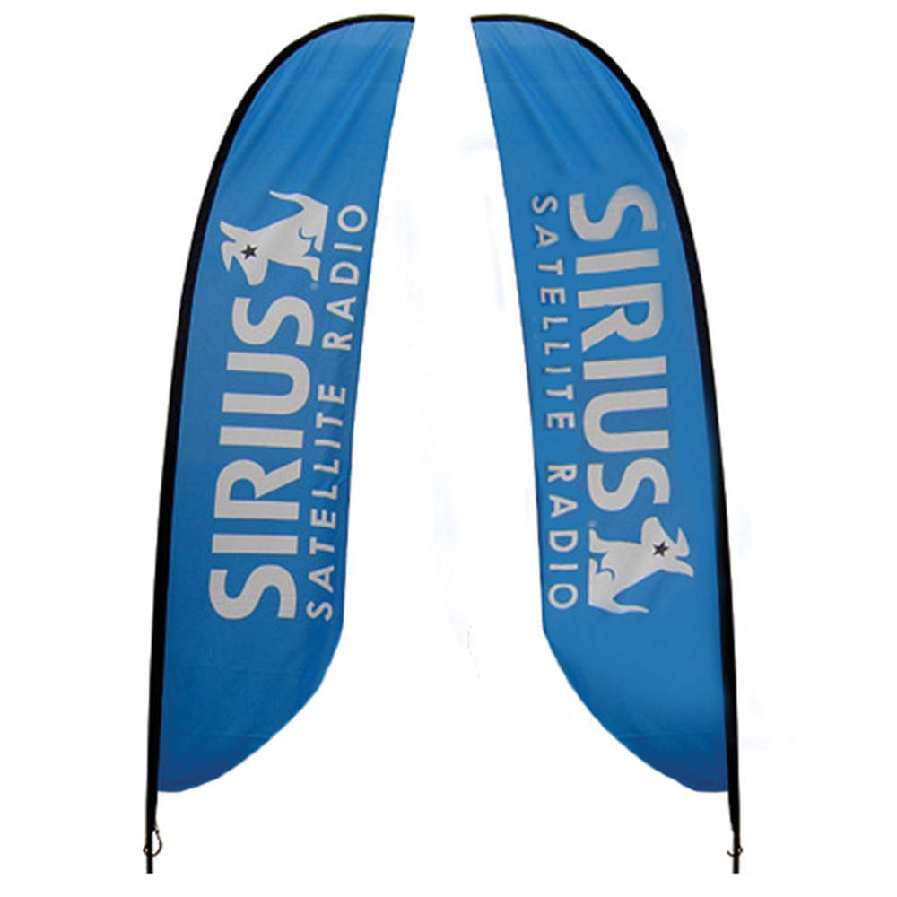 Feather Sail Outdoor Advertising Flag Banner Stand ...