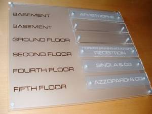 Floor & Wall Signs