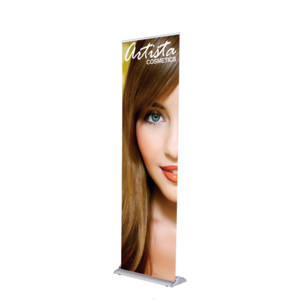 Silverstep Deluxe Retractable Banner Stand - 24"