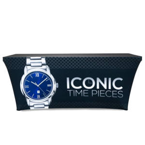 Stretch Fabric Table Throw - 6ft Table Size